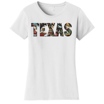 Texas Floral Design Women's T-Shirt