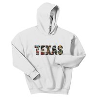 Texas Floral Design Kids Hoodie