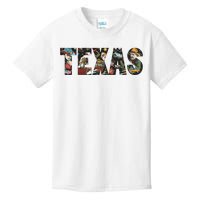 Texas Floral Design Kids T-Shirt