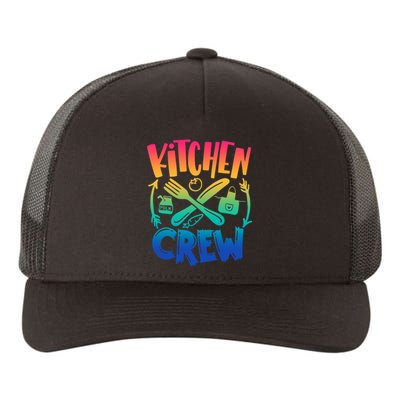 Team Field Day 2022 Back To School Kitchen Crew Yupoong Adult 5-Panel Trucker Hat