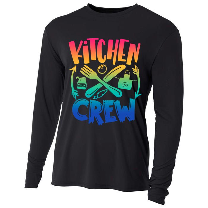 Team Field Day 2022 Back To School Kitchen Crew Cooling Performance Long Sleeve Crew