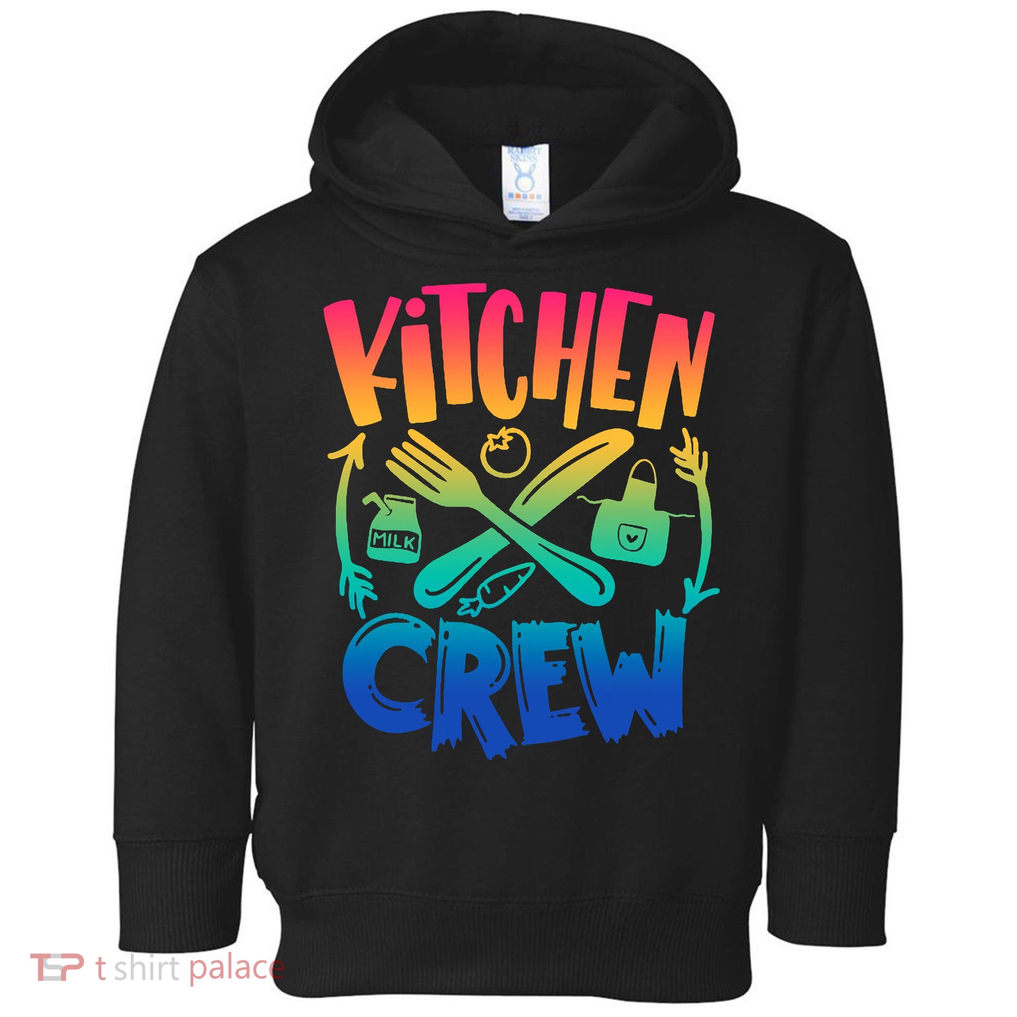 Team Field Day 2022 Back To School Kitchen Crew Toddler Hoodie