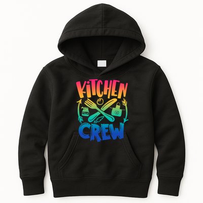 Team Field Day 2022 Back To School Kitchen Crew Kids Hoodie