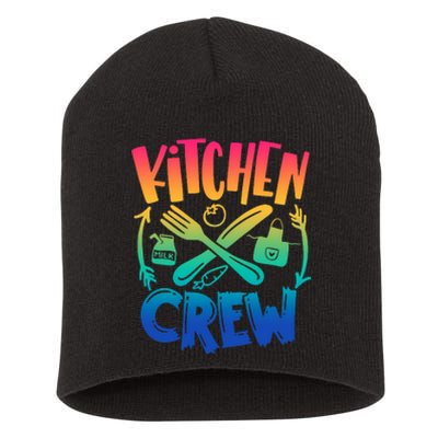 Team Field Day 2022 Back To School Kitchen Crew Short Acrylic Beanie