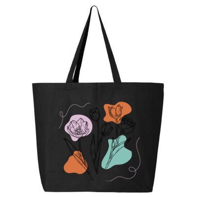 Tulip Floral Drawing 25L Jumbo Tote