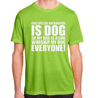 Theology Funny Dog Adult ChromaSoft Performance T-Shirt