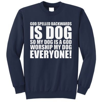 Theology Funny Dog Sweatshirt