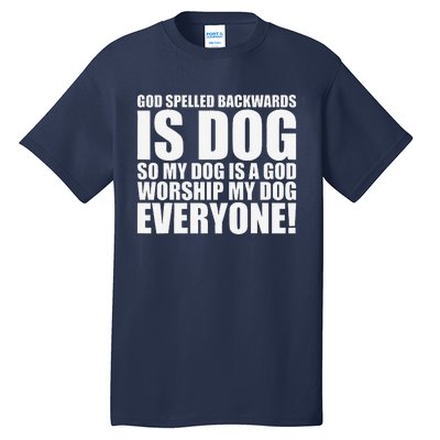 Theology Funny Dog Tall T-Shirt