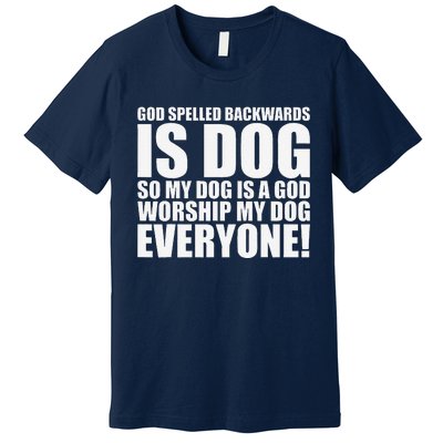 Theology Funny Dog Premium T-Shirt