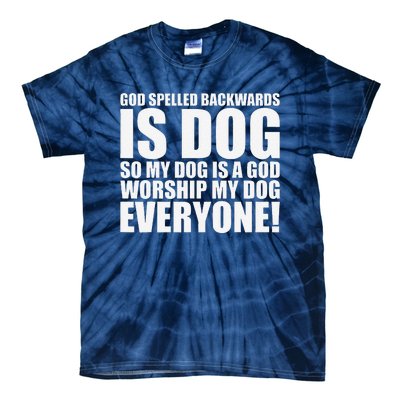 Theology Funny Dog Tie-Dye T-Shirt