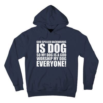 Theology Funny Dog Tall Hoodie