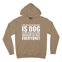 Theology Funny Dog Hoodie