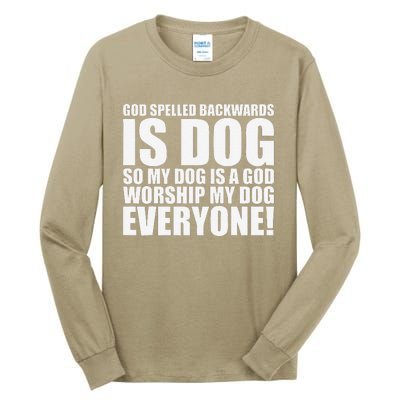 Theology Funny Dog Tall Long Sleeve T-Shirt