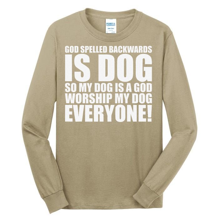 Theology Funny Dog Tall Long Sleeve T-Shirt