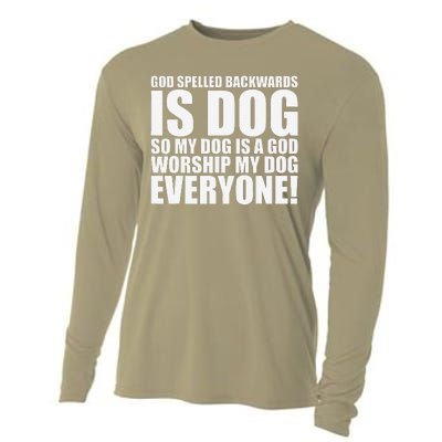 Theology Funny Dog Cooling Performance Long Sleeve Crew