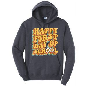 Teacher First Day School Back to School Pre-K Kindergarten V-Neck Tall Hoodie