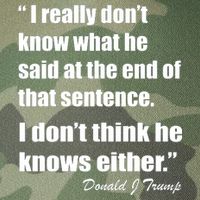 Trump Funny Dont Know What He Said At The End Of That Sentence Legacy Tie Dye Trucker Hat