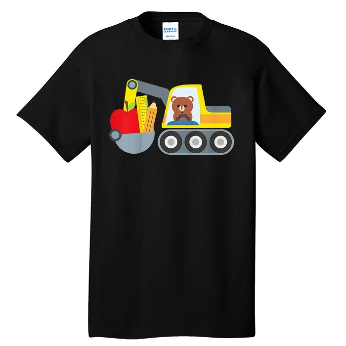 Truck First Day Of School 1st Day Of Preschool Tall T-Shirt