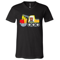 Truck First Day Of School 1st Day Of Preschool V-Neck T-Shirt