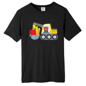 Truck First Day Of School 1st Day Of Preschool Tall Fusion ChromaSoft Performance T-Shirt