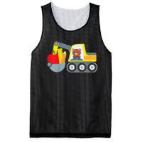 Truck First Day Of School 1st Day Of Preschool Mesh Reversible Basketball Jersey Tank