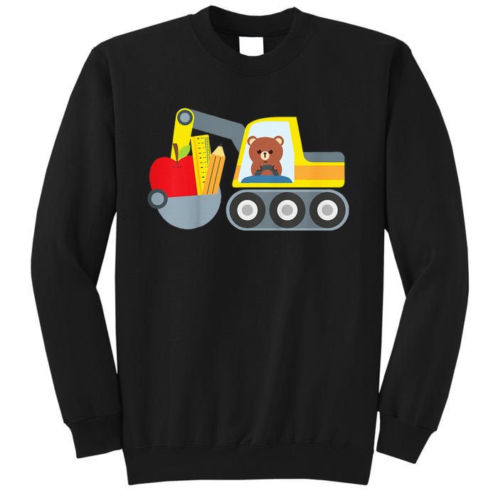 Truck First Day Of School 1st Day Of Preschool Tall Sweatshirt