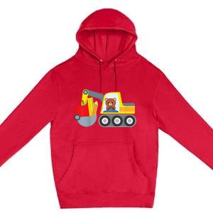 Truck First Day Of School 1st Day Of Preschool Premium Pullover Hoodie