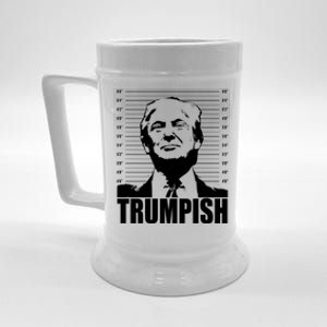 Trumpish Funny Donald Trump Mugshot Beer Stein