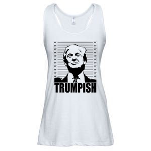 Trumpish Funny Donald Trump Mugshot Ladies Essential Flowy Tank