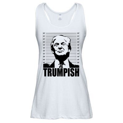 Trumpish Funny Donald Trump Mugshot Ladies Essential Flowy Tank