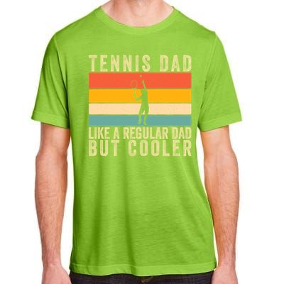 Tennis Father Design Father Day Tennis Dad Gift Adult ChromaSoft Performance T-Shirt