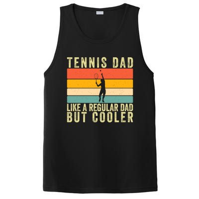 Tennis Father Design Father Day Tennis Dad Gift PosiCharge Competitor Tank