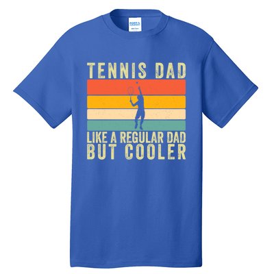 Tennis Father Design Father Day Tennis Dad Gift Tall T-Shirt