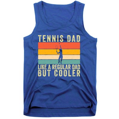 Tennis Father Design Father Day Tennis Dad Gift Tank Top