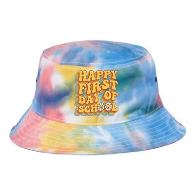 Teacher First Day School Back To School PreK Kindergarten Tie Dye Newport Bucket Hat