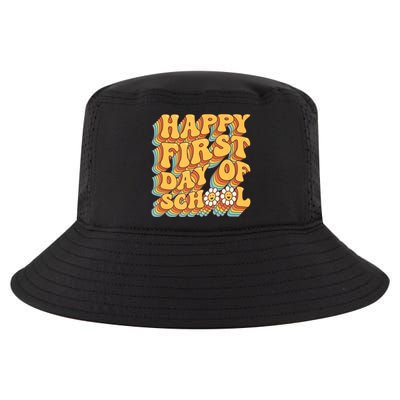 Teacher First Day School Back To School PreK Kindergarten Cool Comfort Performance Bucket Hat