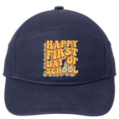 Teacher First Day School Back To School PreK Kindergarten 7-Panel Snapback Hat