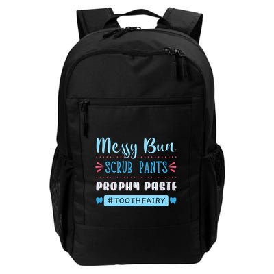 Tooth Fairy Dental Hygienist Dentists Hygiene Prophy Paste Great Gift Backpack
