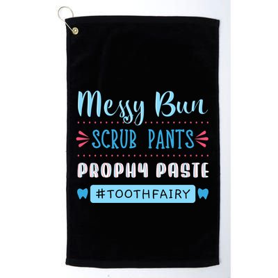 Tooth Fairy Dental Hygienist Dentists Hygiene Prophy Paste Great Gift Golf Towel