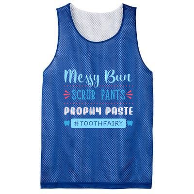 Tooth Fairy Dental Hygienist Dentists Hygiene Prophy Paste Great Gift Mesh Reversible Basketball Jersey Tank