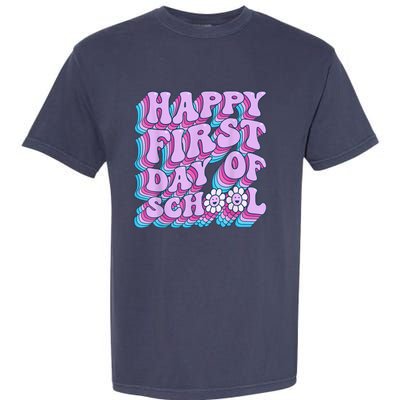 Teacher First Day School Back To School PreK Kindergarten Garment-Dyed Heavyweight T-Shirt