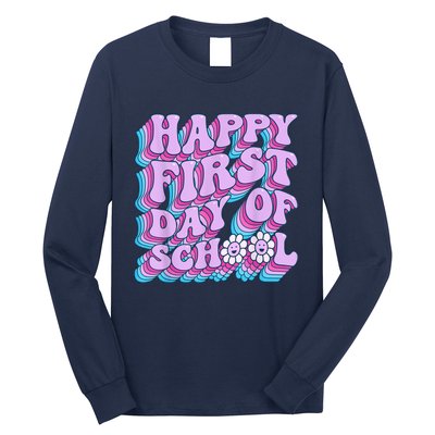 Teacher First Day School Back To School PreK Kindergarten Long Sleeve Shirt