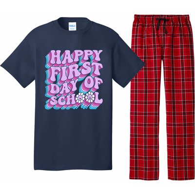 Teacher First Day School Back To School PreK Kindergarten Pajama Set