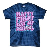 Teacher First Day School Back To School PreK Kindergarten Tie-Dye T-Shirt