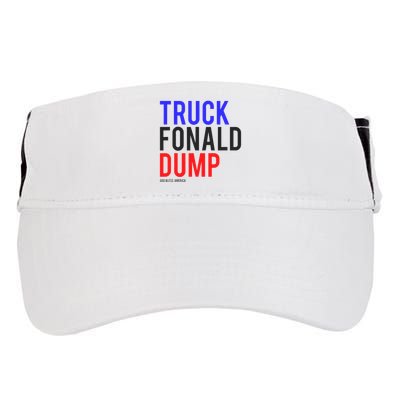 Truck Fonald Dump T Donald Trump Anti Trump Adult Drive Performance Visor