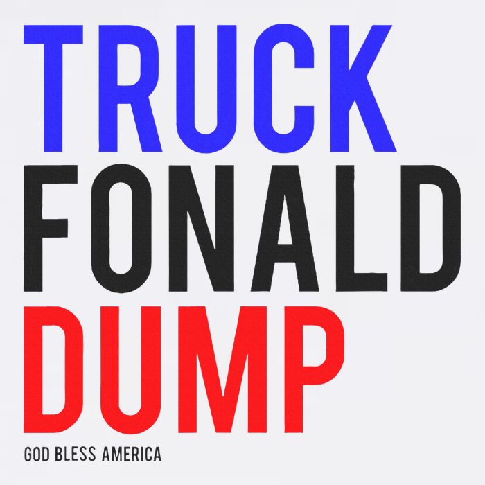 Truck Fonald Dump T Donald Trump Anti Trump Womens Tank Top