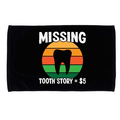 Tooth Fairy Dental Hygienist Dentists Missing Tooth Story Great Gift Microfiber Hand Towel