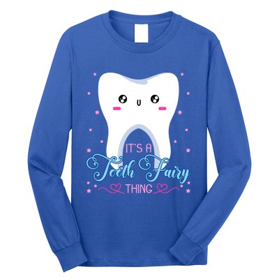 Tooth Fairy Dentists Dental Hygienist Oral Hygiene Gift Long Sleeve Shirt