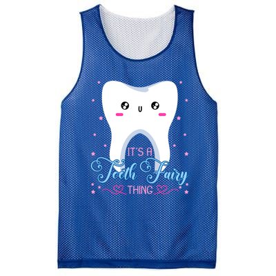 Tooth Fairy Dentists Dental Hygienist Oral Hygiene Gift Mesh Reversible Basketball Jersey Tank