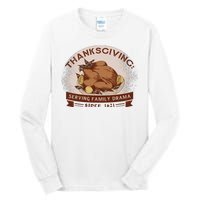 Thanksgiving Family Drama Funny Tall Long Sleeve T-Shirt